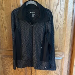 Ideology Black and Gray Athletic Jacket
Size L